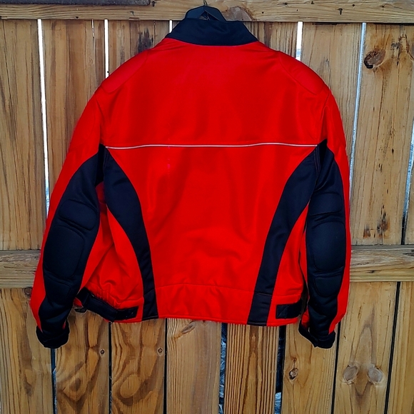 FIRSTGEAR MESH PADDED RIDING JACKET LARGE. All pads , no rips, zipper works. - Picture 2 of 2